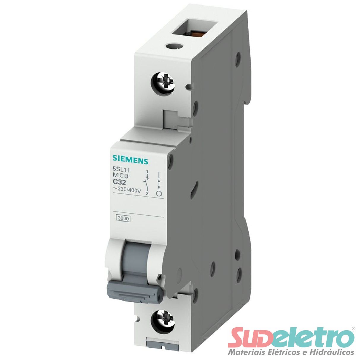 DISJUNTOR MONOPOLAR 25A CURVA B 5SL1 - SIEMENS