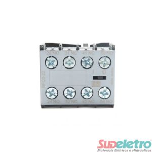 BLOCO CONTATO AUXILIAR FRONTAL BFCA 2NA+2NF PARA CONTATOR CWCA0 - WEG