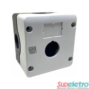 CAIXA TERMOPLÁSTICA 1 FURO PBW-1 CINZA - WEG