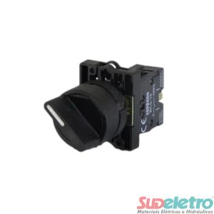 CHAVE SELETORA MANUAL - CURTO 2P FIXOS NA - SOPRANO