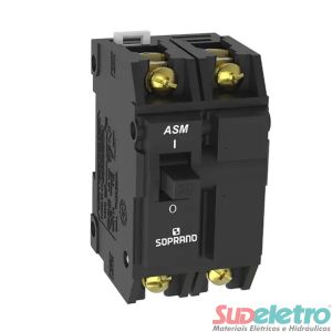 DISJUNTOR 70A BIPOLAR ASM2-B - SOPRANO