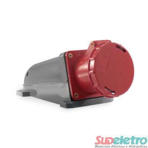 TOMADA DE SOBREPOR 63A 3P+T 380/440VCA-IP67 9H TSP-4506 - SOPRANO