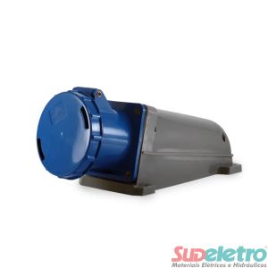TOMADA SOBREPOR 63A 3P+T+N 220/240VCA IP 67 9H TSP-5509 - SOPRANO