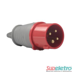 PLUG PLS-4276 32A 3P+T 380/440VCA IP44 6H - SOPRANO