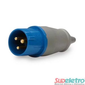 PLUG PLS-3276 32A 2P+T 220/240VCA IP44 6H - SOPRANO