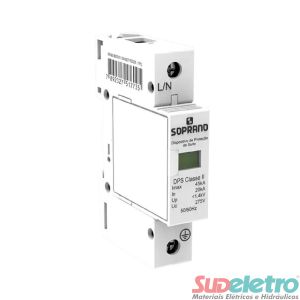 DISPOSITIVO DE PROTEÇÃO DE SURTO (DPS) - CLASSE II 45K - SOPRANO