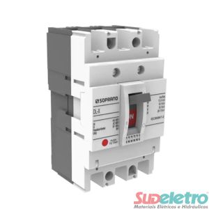 DISJUNTOR EM CAIXA MOLDADA 300A DL400-X - SOPRANO