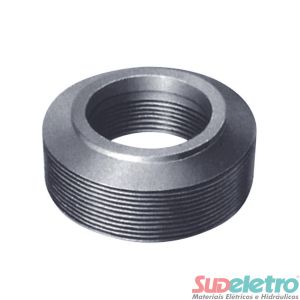 BUCHA DE REDUÇÃO EM ALUMÍNIO C/R 1/2" X 3/8" - WETZEL