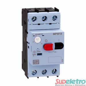 DISJUNTOR MOTOR 0,63/-1A MPW18-3-U1 0 - WEG