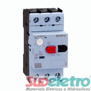 DISJUNTOR MOTOR 0,63/-1A MPW18-3-U1 0 - WEG