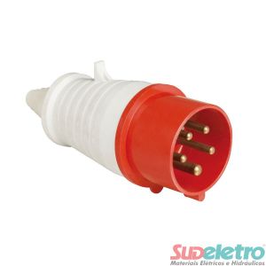 PLUG INDUSTRIAL 3P+T+N 32A AZ 9H 200/250VCA/CC PIWD-32P5H9E57 - WEG