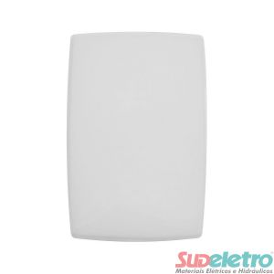 PLACA 4X2 CEGA BRANCA - PIAL PLUS