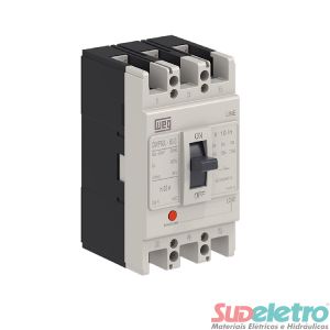 DISJUNTOR TRIPOLAR CAIXA MOLDADA 50A DWP63L-50-3 - WEG
