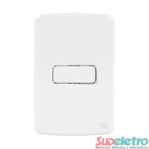 CONJUNTO 4X2 COM 1 INTERRUPTOR PARALELO 10A 250VCA - COMPOSÉ