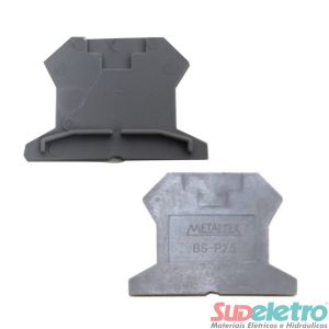 CAPA CINZA PARA BORNE BS2,5 - BS-P2,5C - METALTEX