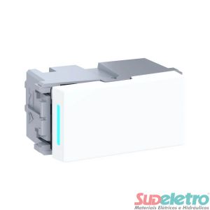 INTERRUPTOR SIMPLES/PARALELO COM LED 10A/250VCA - ESATTA