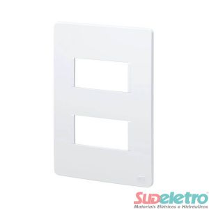 PLACA E SUPORTE 4X2" 2 MODULOS - ESATTA