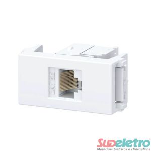 MÓDULO TOMADA DE COMUNICAÇÃO RJ45 CAT - ESATTA