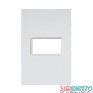 PLACA 4X2 1 MÓDULO HORIZONTAL - DELTA MONDO