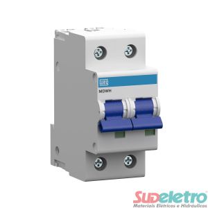 MINI DISJUNTOR BIPOLAR 16A MDWH-C - WEG