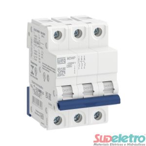 MINI DISJUNTOR TRIPOLAR 4A MDWP-C4-3 - WEG