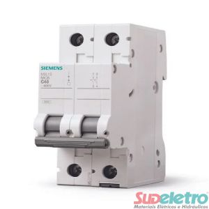 DISJUNTOR BIPOLAR 32A CURVA B 5SL1 - SIEMENS