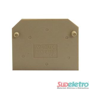 TAMPA FINAL PARA BORNE MTB4EN A MTB10EN - MAT4-10 - METALTEX