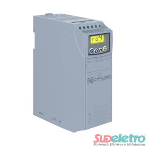 INVERSOR DE FREQUÊNCIA 5CV/3,70KW 220V TRIFÁSICO CFW300 -  WEG