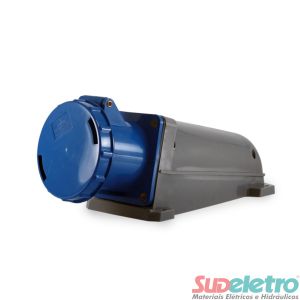 TOMADA DE SOBREPOR 125A 3P+T 200/250VCA-IP67-9H - TSP-4609 - SOPRANO