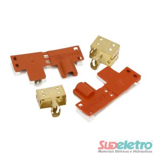 KIT 4 UNIDADES CONECTORES 2 PISTAS 20A - FITA EF18X2 - ELETROFITA