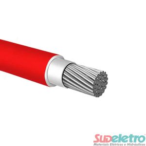 CABO FLEX FOTOVOLTAICO NEWSOLAR 1,8KV 4MM VERMELHO NRB 16612