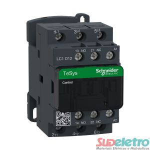 CONTATOR TRIPOLAR TESYS DECA 12A 1NA+1NF 110VCA - SCHNEIDER