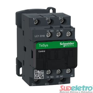 CONTATOR TRIPOLAR TESYS DECA 18A 1NA+1NF 110VCA - SCHNEIDER