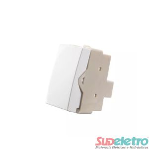 INTERRUPTOR BIPOLAR PARALELO BRANCO 10A 250V - SLEEK