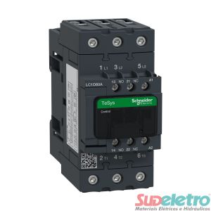 CONTATOR TRIPOLAR TESYS DECA EVERLINK 65A 1NA+1NF 220VCA - SCHNEIDER