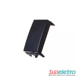 MÓDULO CEGO COM 2 PEÇCAS PRETO - CLEAN EBONY