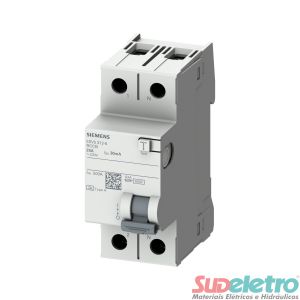 DISPOSITIVO DR BIPOLAR TIPO CA 63A 300MA 2P 230V - SIEMENS