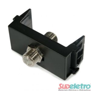 MÓDULO DE COMUNICAÇÃO ANTENA TV 750OHMS PRETO - REFINATTO