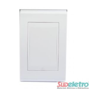 PLACA CEGA 4X2 BRANCO - REFINATTO