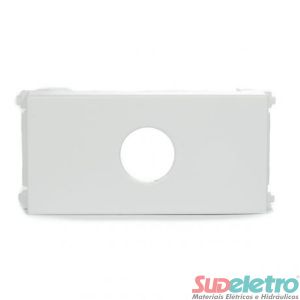 MÓDULO BRANCO COM FURO - 2 PEÇAS - REFINATTO