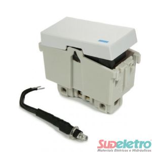 INTERRUPTOR SIMPLES/PARALELO COM LED 10A - REFINATTO
