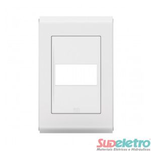 PLACA 4X2 1 MÓDULO PREMIUM ALTO BRILHO - REFINATTO