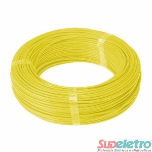 CABO FLEXÍVEL 750V 0,75MM 100M AMARELO