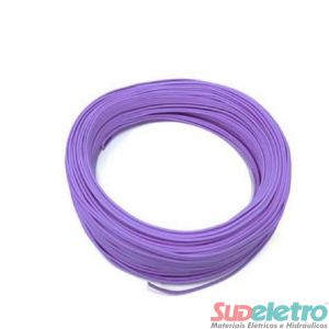 CABO FLEXÍVEL 750V 1MM 100M LILÁS