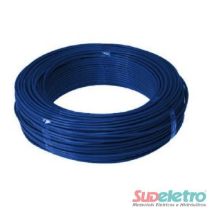CABO FLEXÍVEL 750V 1MM 100M AZUL ESCURO