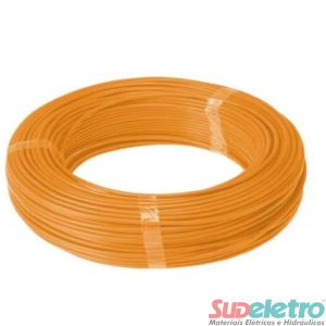 CABO FLEXÍVEL 750V 1MM 100M LARANJA