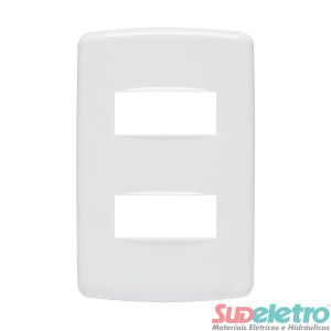 PLACA 4X2 2 MÓDULOS DISTANTES - DUALE UP