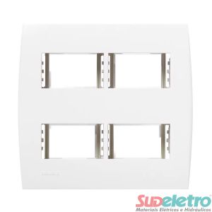 PLACA 4X4 4 MÓDULOS COM SUPORTE - ILUS