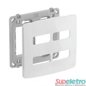 PLACA E SUPORTE 4X4 4 MÓDULOS - COMPOSÉ
