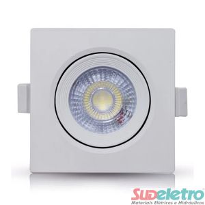 SPOT LED QUADRADO 5W 6000K